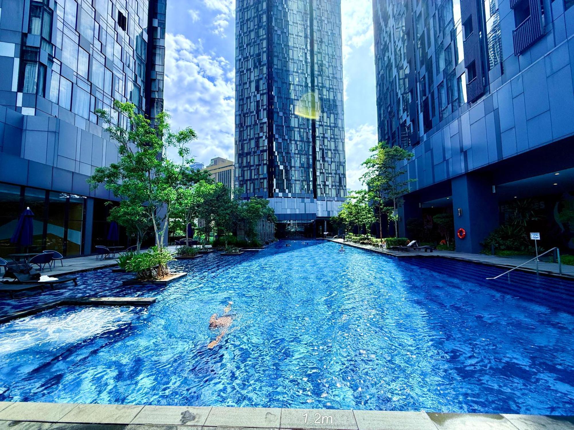 Star Residence Klcc By Sky Pool كوالالمبور المظهر الخارجي الصورة